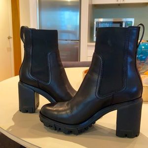 Never worn Rag & Bone Shiloh High Booties
